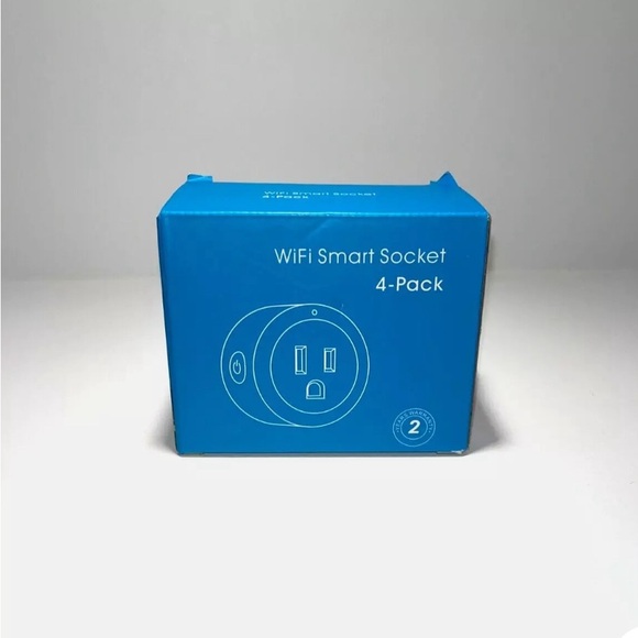 Smart Socket WiFi 4 Pack White YX-WS01 Smart Plug Compatible Alexa
Google ESICOO - Picture 2 of 3